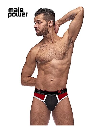 Retro Sport - Panel Thong - S/M - Black
