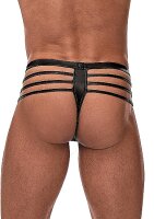 Cage Thong - Black - S/M