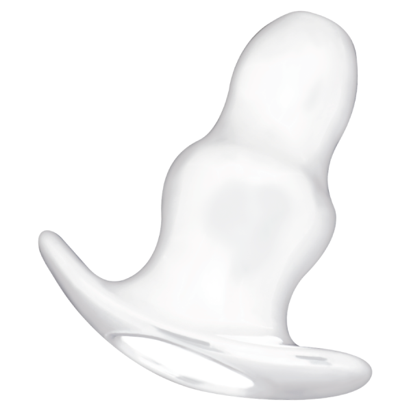 Addicted Toys Big Hollow Tunnel Butt Plug 15 cm Transparent