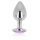 OHMAMA anal plug purple crystal 3.3 cm