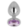 OHMAMA anal plug purple crystal 3.3 cm