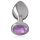Intense Metall Analplug S Lila