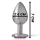 Intense Metall Analplug S Lila