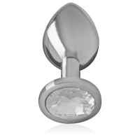 Intense Metall Analplug Gr&ouml;&szlig;e L Silber