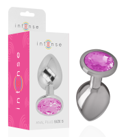 Intense Metall Analplug Gr&ouml;&szlig;e S Pink
