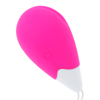 OHMAMA Vibrating Egg 10 levels White & Pink