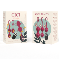 Cici Beauty Premium 3 Silikon Vibrierende Kegelperlen