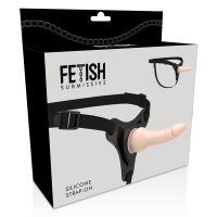 Fetish Submissive Silicone Strap-On Flesh 16 cm Realistic