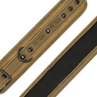 Fetish Submissive Origin Ankle Cuffs Vegan Leather