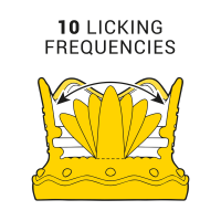 Intense Clit Stimulator 10 Licking And Suction...