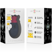 Intense Clit Stimulator 10 Licking And Suction Frequencies Blue