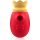 Intense Clit Stimulator 10 Licking And Suction Frequencies Red