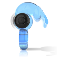 Intense Fry cock ring in blue