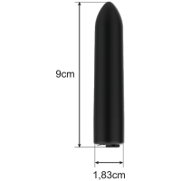 Intense bullet vibrator black