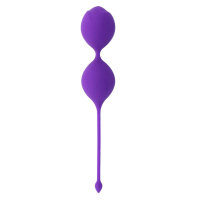 Intense cone in purple silicone