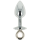 OHMAMA Analplug mit Ring  transparenter Kristall 1,5 cm