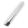 OHMAMA Vibrator sillber mit vibrierender Kugel 9.5 cm