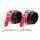 OHMAMA handcuffs with lock buckle black-red