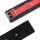 OHMAMA handcuffs with lock buckle black-red