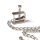 OHMAMA nipple clamps metal with screws