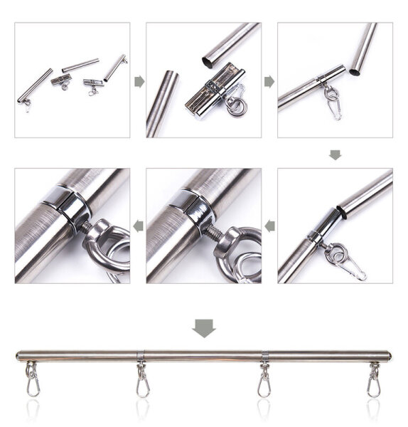 Ohmama Guide rail with 4 hooks