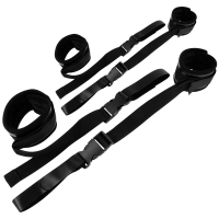 Ohmama Ohmama nylon hand cuffs with Velcro fastener black