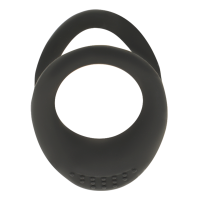 OHMAMA double silicone ring 3.5 cm  and 4.5 cm black