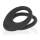 OHMAMA double silicone ring 3.5 cm  and 4.5 cm black
