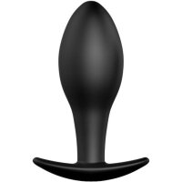 Pretty Love Silikon Anal Plug Anker-Design schwarz 3,1 cm