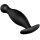 Pretty Love silicone anal plug extra stimulation black 3 cm