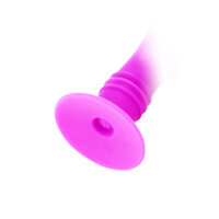 Pretty Love Analtwist 2 Anal Plug mit 10 Vibration und Saugnapf pink