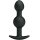 Pretty Love silicone anal plug with balls black 2,6 cm