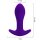 Pretty Love Anal Plug mit 12 Vibration lila