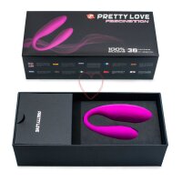 Pretty Love Climax Doppel Stimulator f&uuml;r Paare pink