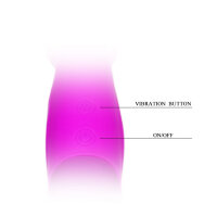 Pretty Love Beau Arnes Doppeldildo f&uuml;r Paare lila 20 cm