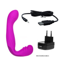 Pretty Love Beau Arnes Doppeldildo f&uuml;r Paare lila 20 cm