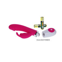 Pretty Love Flirtation Gene Rabbit-Vibrator pink