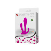 Pretty Love Flirtation Edgar Vaginal und Anal Doppel-Dildo pink