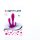 Pretty Love Flirtation Edgar Vaginal und Anal Doppel-Dildo pink
