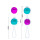 Pretty Love Flirtation Orgasm Balls Deluxe pink, blue