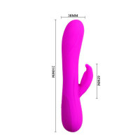 Pretty Love Flirtation Barrette Vibrator mit Klitoris Stimulation pink