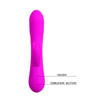 Pretty Love Flirtation Barrette Vibrator mit Klitoris Stimulation pink