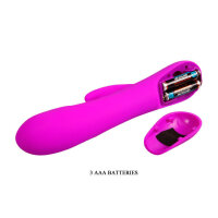 Pretty Love Flirtation Barrette Vibrator mit Klitoris Stimulation pink