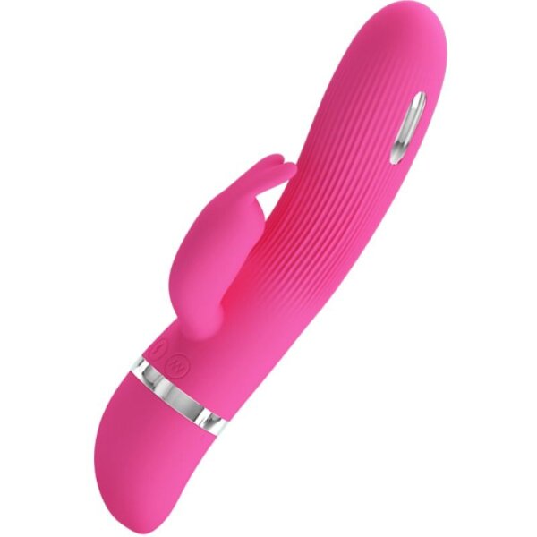 Pretty Love G-Punkt und Klitoris Rabbit Vibrator pink