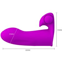 Pretty Love Maxwell Fingeraufsatzvibrator pink