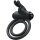Pretty Love Osmond Doppelpenisring mit Klitorisstumilation schwarz