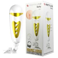 Pretty Love Sally with suction cup, vibration and sound