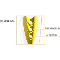 Pretty Love Sally with suction cup, vibration and sound