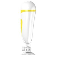 Pretty Love Sally Mastubator mit Saugnapf und Ton wei&szlig;, gold