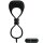Pretty Love Doppelpenisring mit Vabration schwarz